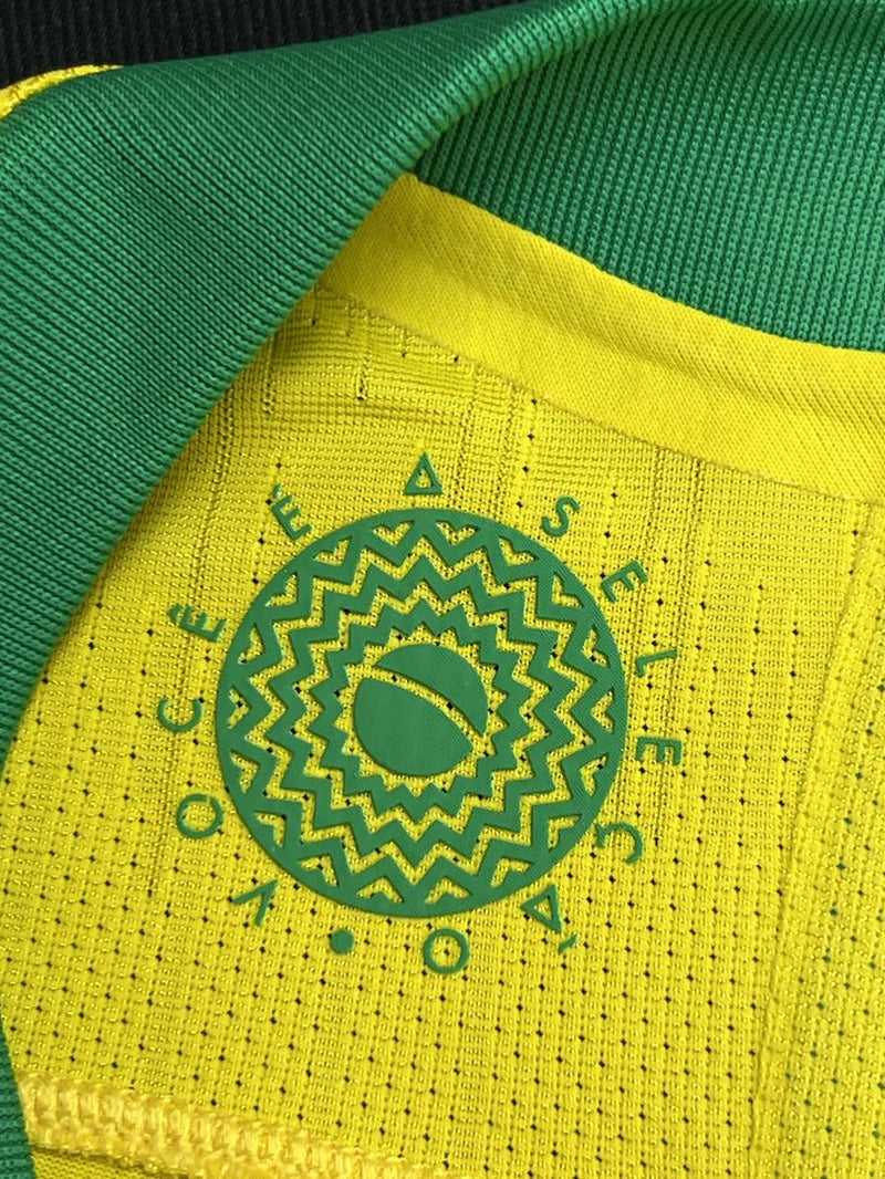 【2018】ブラジル代表（H）/ CONDITION：A / SIZE：XL / #10 / NEYMAR JR / ロシアW杯パッチ /オーセンティック