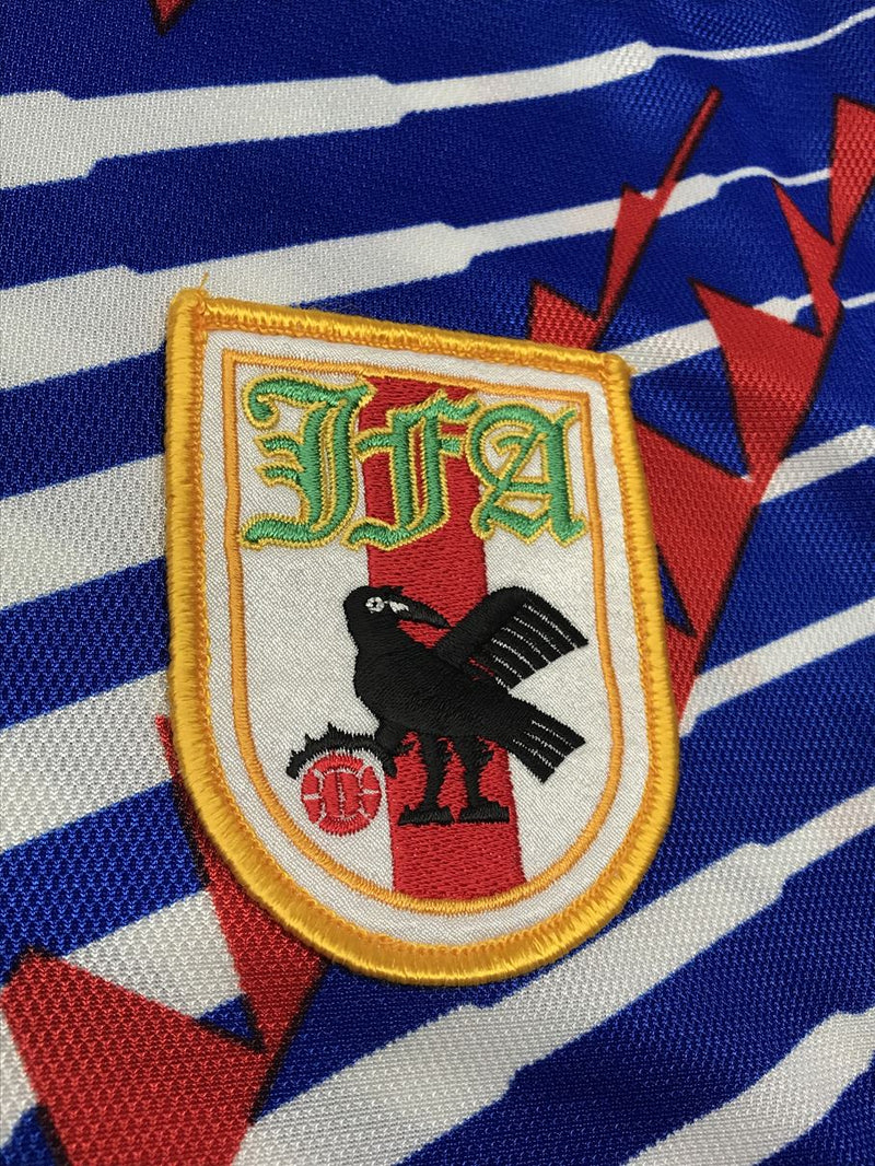 【1993】日本代表（H) / CONDITION：B+ / SIZE：L（日本規格）/ #11 / KAZU / 日の丸パッチ