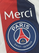 【2019/20】パリ・サンジェルマン（3rd）/ CONDITION：A / SIZE：S / #10 / NEYMAR JR / UCL仕様、「Merci」プリント