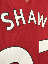 【2021/22】マンチェスターユナイテッド（H）/ CONDITION：New / SIZE：2XO（日本規格）/ #23 / SHAW / プレミア、NO ROOM FOR RACISMパッチ