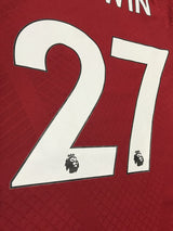 【2022/23】リバプール（H）/ CONDITION：A / SIZE：S / #27 / DARWIN / プレミア、NO ROOM FOR RACISMパッチ / オーセンティック