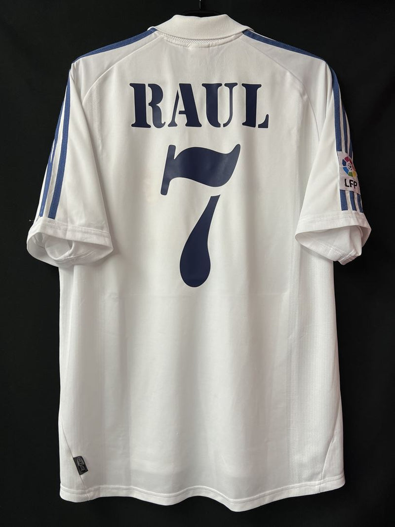 【2001/02】レアル・マドリード（H/前期）/ CONDITION：B+ / SIZE：L / #7 / RAUL