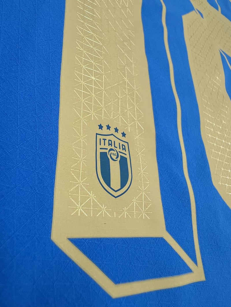 【2022】イタリア代表（H）/ CONDITION：NEW / SIZE：M / #18 / BARELLA / UEFAネーションズリーグパッチ / オーセンティック