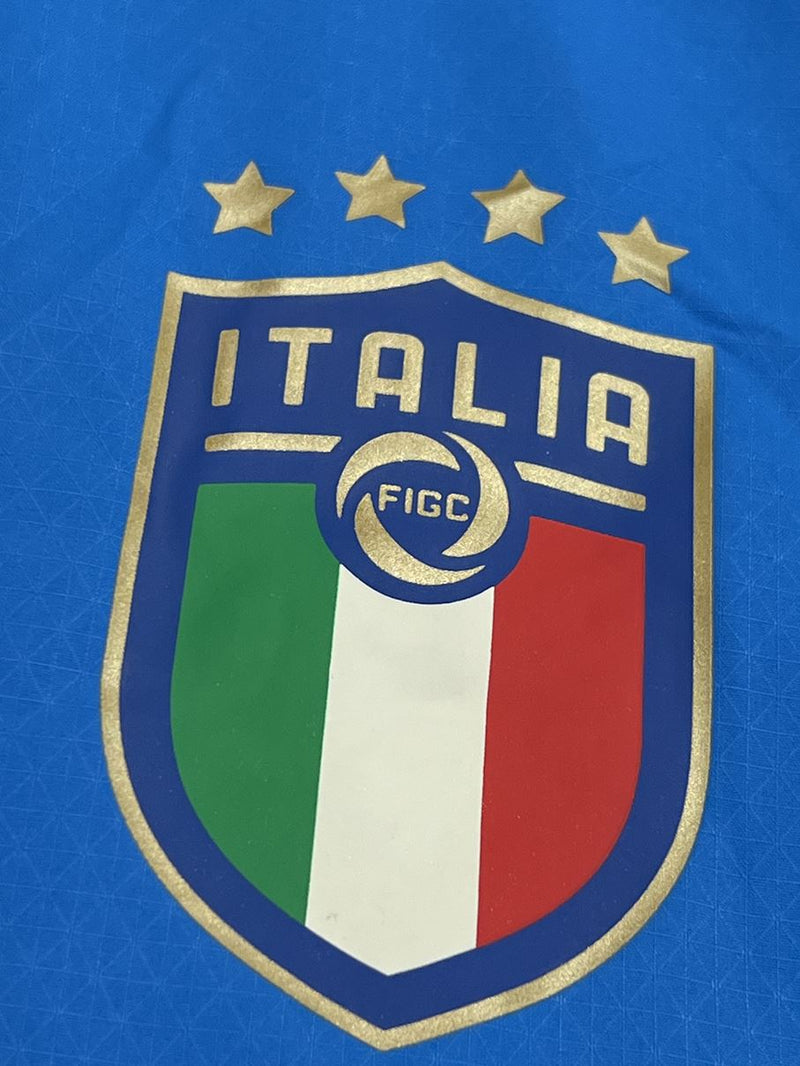 【2022】イタリア代表（H）/ CONDITION：NEW / SIZE：M / #18 / BARELLA / UEFAネーションズリーグパッチ / オーセンティック