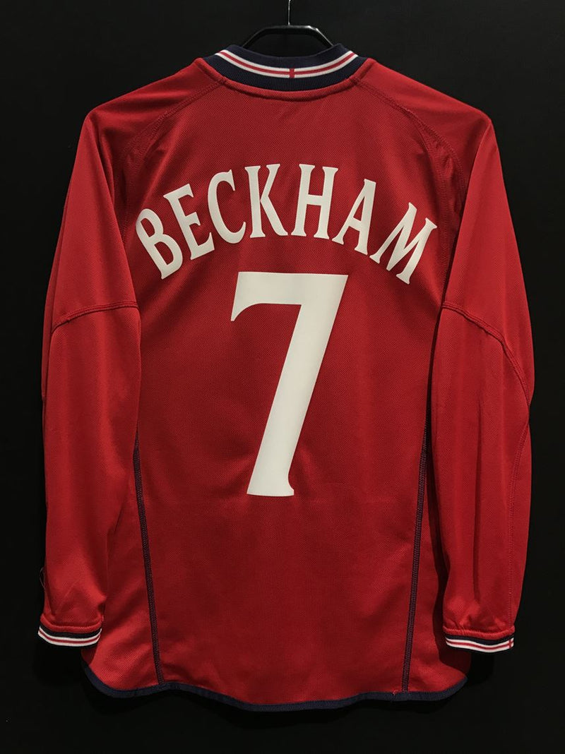 ワールドカップBeckham 2002 イングランド代表 ベッカム ホーム