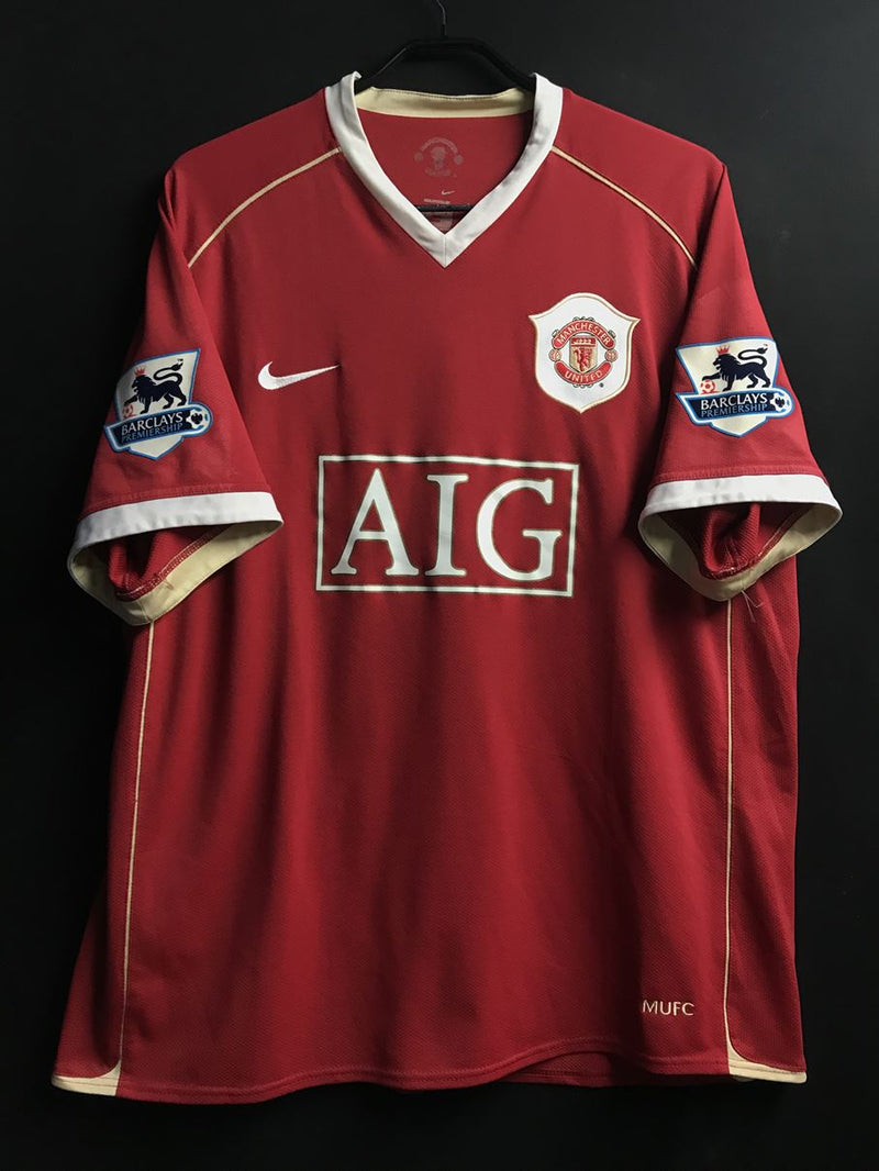 【2006/07】マンチェスターユナイテッド（H) / CONDITION：B+ / SIZE：XL / #7 / RONALDO / プレミアパッチ