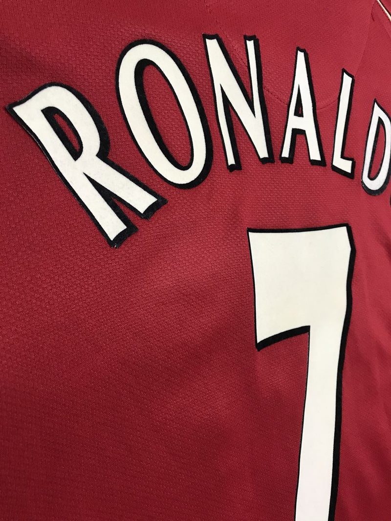 【2006/07】マンチェスターユナイテッド（H) / CONDITION：B+ / SIZE：XL / #7 / RONALDO / プレミアパッチ