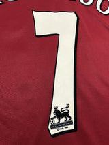 【2006/07】マンチェスターユナイテッド（H) / CONDITION：B+ / SIZE：XL / #7 / RONALDO / プレミアパッチ