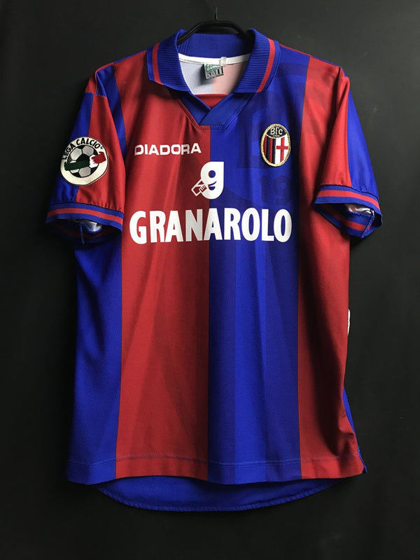 【1997/98】ボローニャ（H）/ CONDITION：A- / SIZE：L相当 / #10 / BAGGIO / レガ・カルチョパッチ