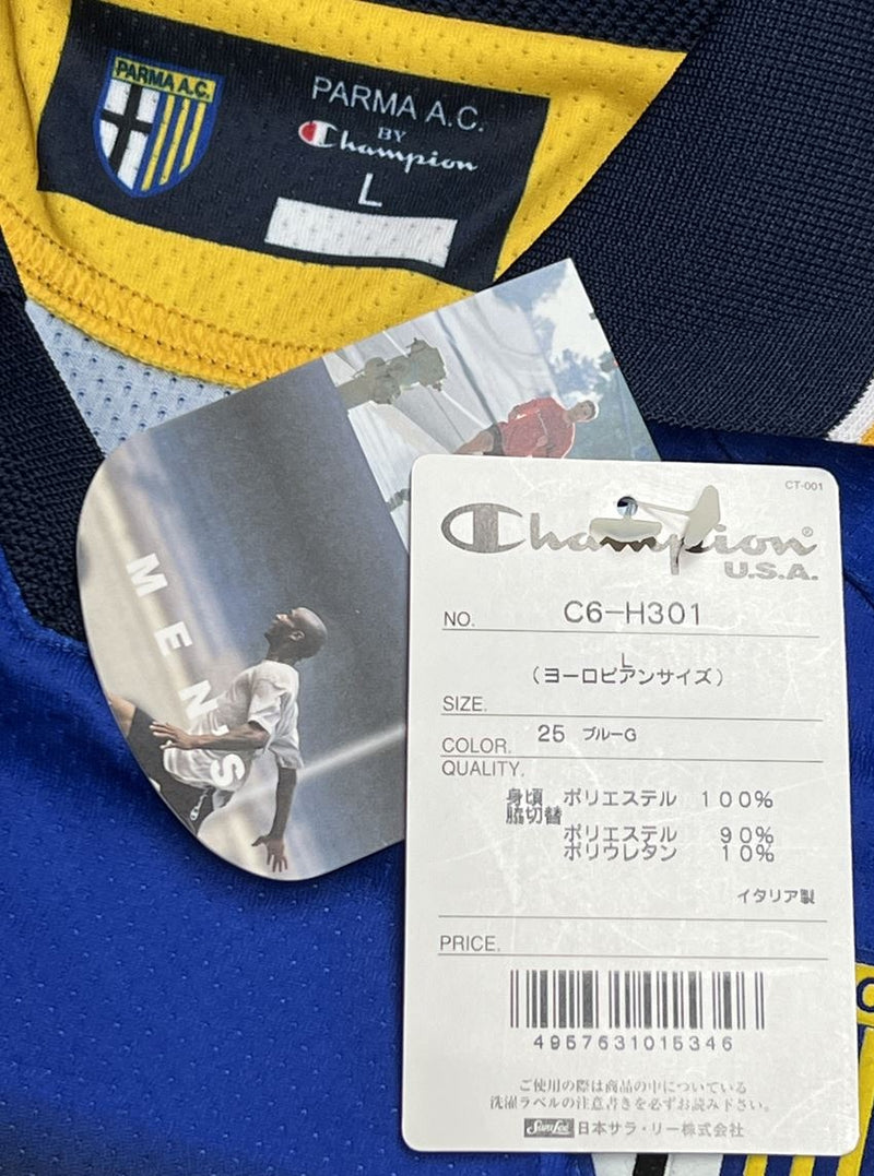 【2003/04】パルマ（H）/ CONDITION：NEW / SIZE：L / #7 / NAKATA / レガ・カルチョパッチ