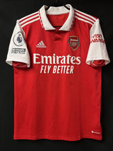 【2022/23】アーセナル（H）/ CONDITION：A- / SIZE：M / #8 / ØDEGAARD / プレミア、No room for racismパッチ