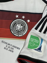 【2014】ドイツ代表（H）/ CONDITION：NEW / SIZE：XL / #13 / MÜLLER / ブラジルW杯アルゼンチン代表戦仕様 / オーセンティック