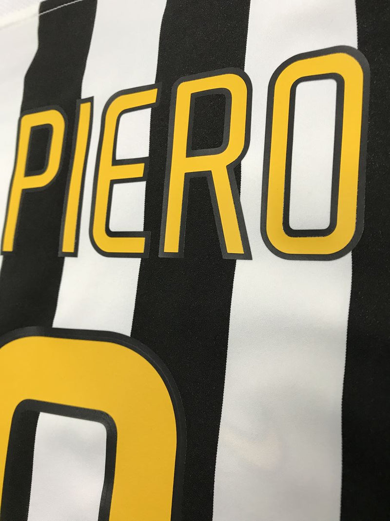 【2003/04】ユベントス（H）/ CONDITION：New / SIZE：M / #10 / DEL PIERO / リーグ戦フルパッチ