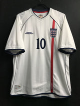 【2001/03】イングランド代表（H）/ CONDITION：A- / SIZE：XL / ＃10 / OWEN
