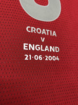 【2004】イングランド代表（A）/ CONDITION：New / SIZE：L / #8 / SCHOLES / EURO,クロアチア代表戦パッチ