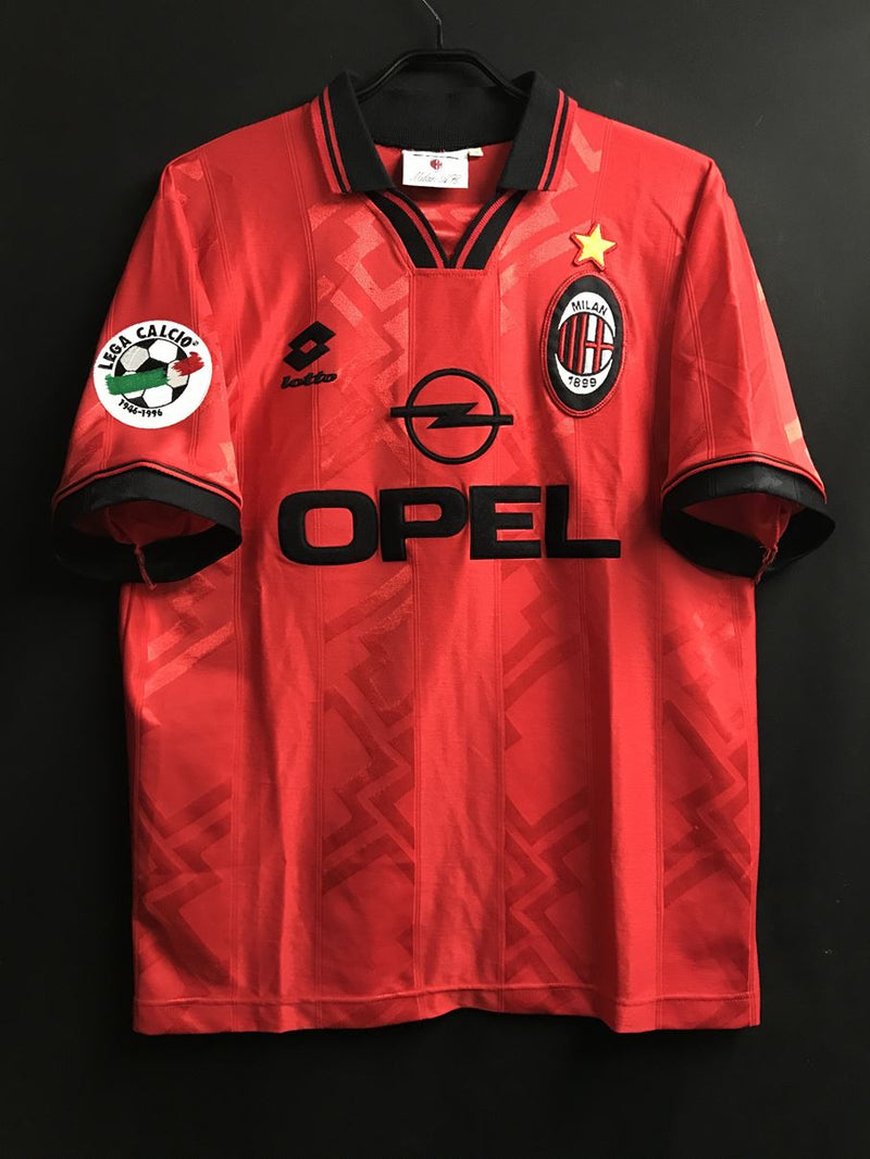 割引発見 95/96 MILAN ACミラン＜プラクティス＞XL バッジョ在籍時 