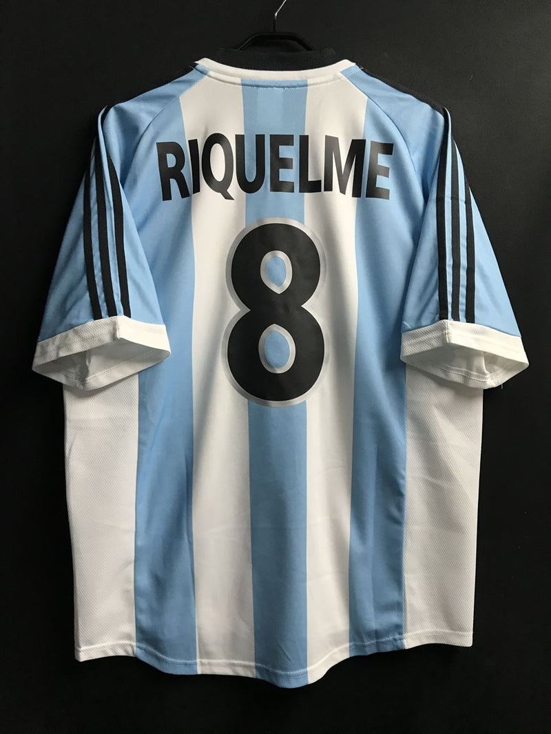 【2001/02】アルゼンチン代表（H）/ CONDITION：A- / SIZE：L / #8 / RIQUELME