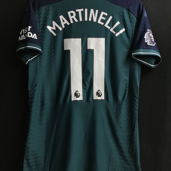 【2023/24】アーセナル（3rd）/ CONDITION：A / SIZE：S / #11 / MARTINELLI /  プレミアパッチ（サイズ小）/ オーセンティック