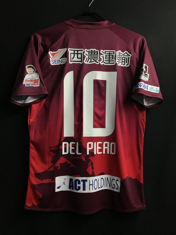 【2018】FC岐阜（夏季）/ CONDITION：New / SIZE：M（日本規格）/ #10 / DEL PIERO