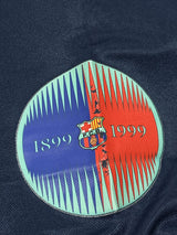 【1999/2000】バルセロナ（H）/ CONDITION：B+ / SIZE：M / #4 / GUARDIOLA / クラブ100周年 / 復刻版 / UCLパッチ