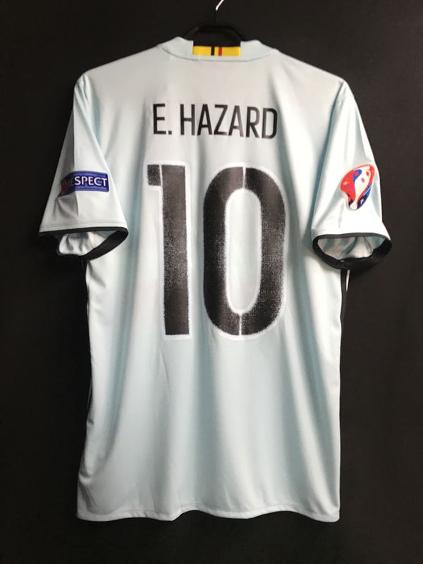 【2016】ベルギー代表（A）/ CONDITION：New / SIZE：L（日本規格）/ #10 / E.HAZARD / EUROパッチ