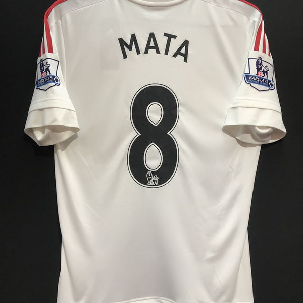 【2015/16】マンチェスター・ユナイテッド（A）/ CONDITION：NEW / SIZE：S / #8 / MATA /  プレミアリーグパッチ（小サイズ）/ 小サイズマーキング