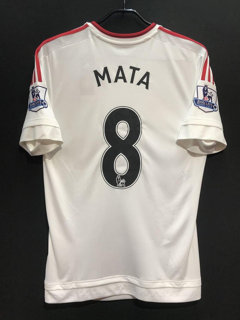 【2015/16】マンチェスター・ユナイテッド（A）/ CONDITION：NEW / SIZE：S / #8 / MATA /  プレミアリーグパッチ（小サイズ）/ 小サイズマーキング