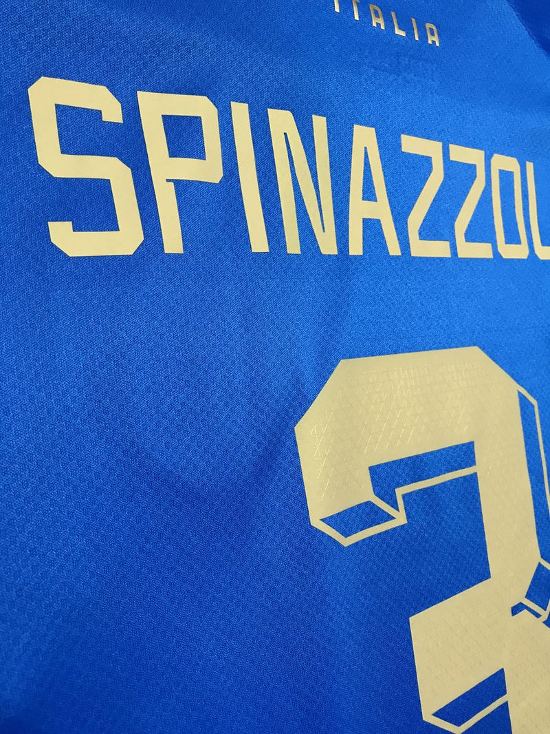 【2022】イタリア代表（H）/ CONDITION：A / SIZE：L / #3 / SPINAZZOLA / UEFAネーションズリーグパッチ