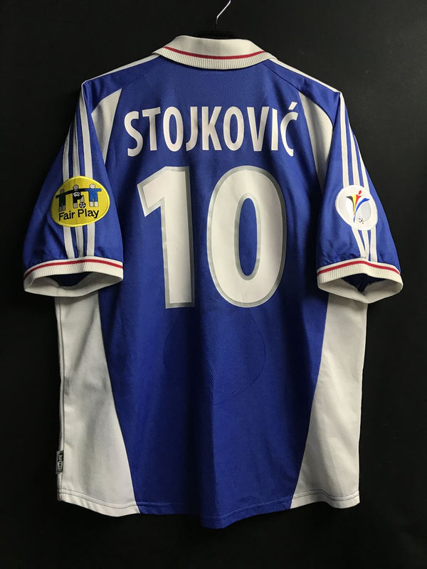 【2000】ユーゴスラビア代表（H）/ CONDITION：B / SIZE：L / #10 / STOJIKOVIC / EUROパッチ