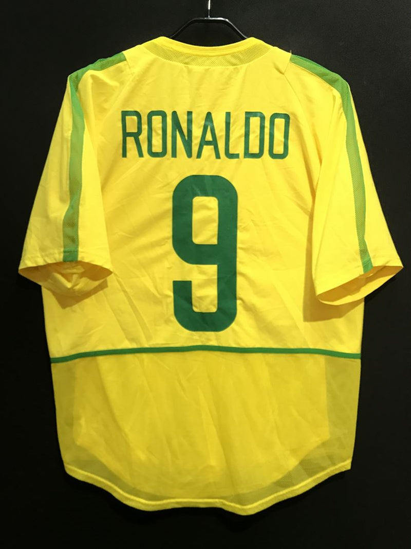 2002】ブラジル代表（H）/ CONDITION：NEW / SIZE：L / #9 / RONALDO 