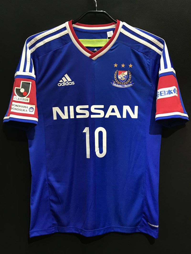 【2014】横浜F・マリノス（H）/ CONDITION：NEW / SIZE：S（日本規格）/ 中村俊輔氏J1リーグ通算300試合出場記念プリント