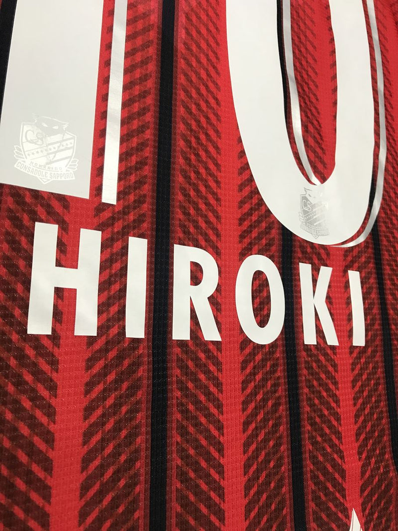 【2019】北海道コンサドーレ札幌（H）/ CONDITION：A / SIZE：L（日本規格）/ #10 / HIROKI / オーセンティック