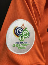 【2006】オランダ代表（H）/ CONDITION：B+ / SIZE：S相当 / #17 / V. PERSIE / W杯ドイツ大会パッチ