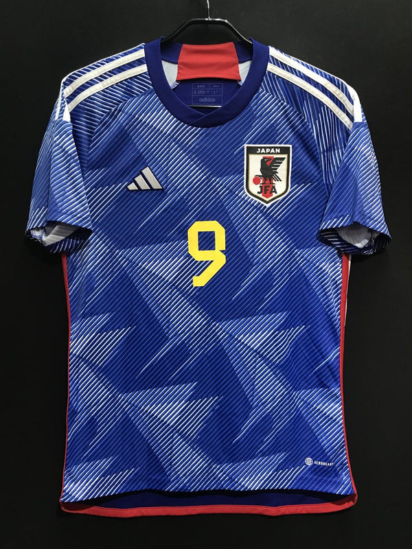 【2022/23】日本代表（H）/ CONDITION：B+ / SIZE：L（日本規格）/ #9 / MITOMA