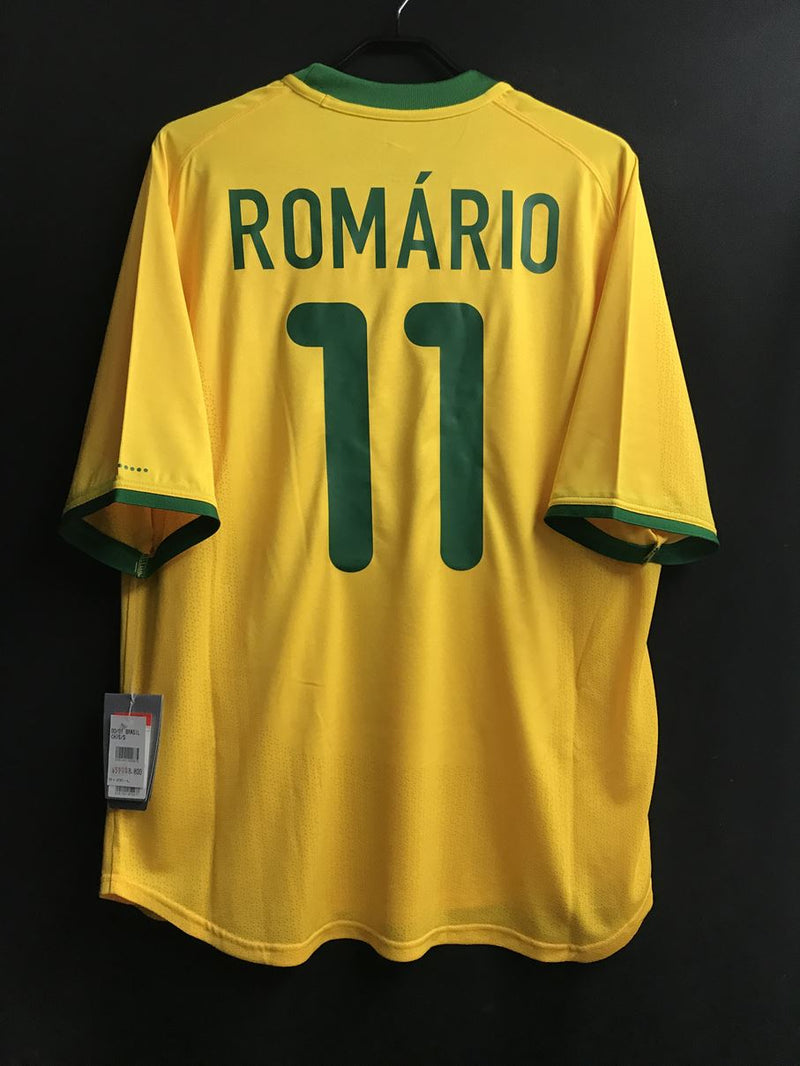 【2000/01】ブラジル代表（H）/ CONDITION：New / SIZE：L / #11 / ROMÁRIO