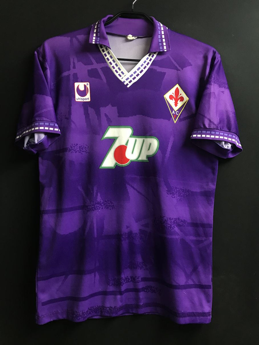 95ー96フィオレンティーナホーム 上下ユニフォーム マフラーつき