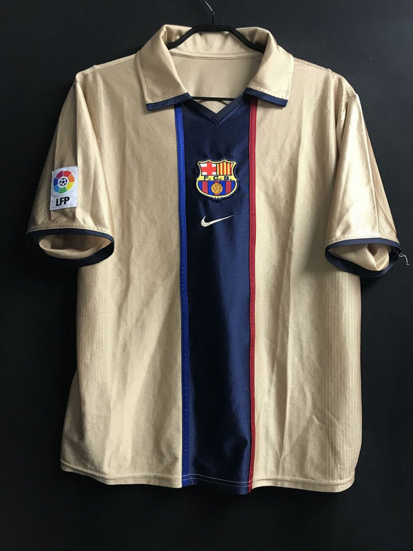 【2001/02】バルセロナ（A）/ CONDITION：B+ / SIZE：M / #10 / RIVALDO