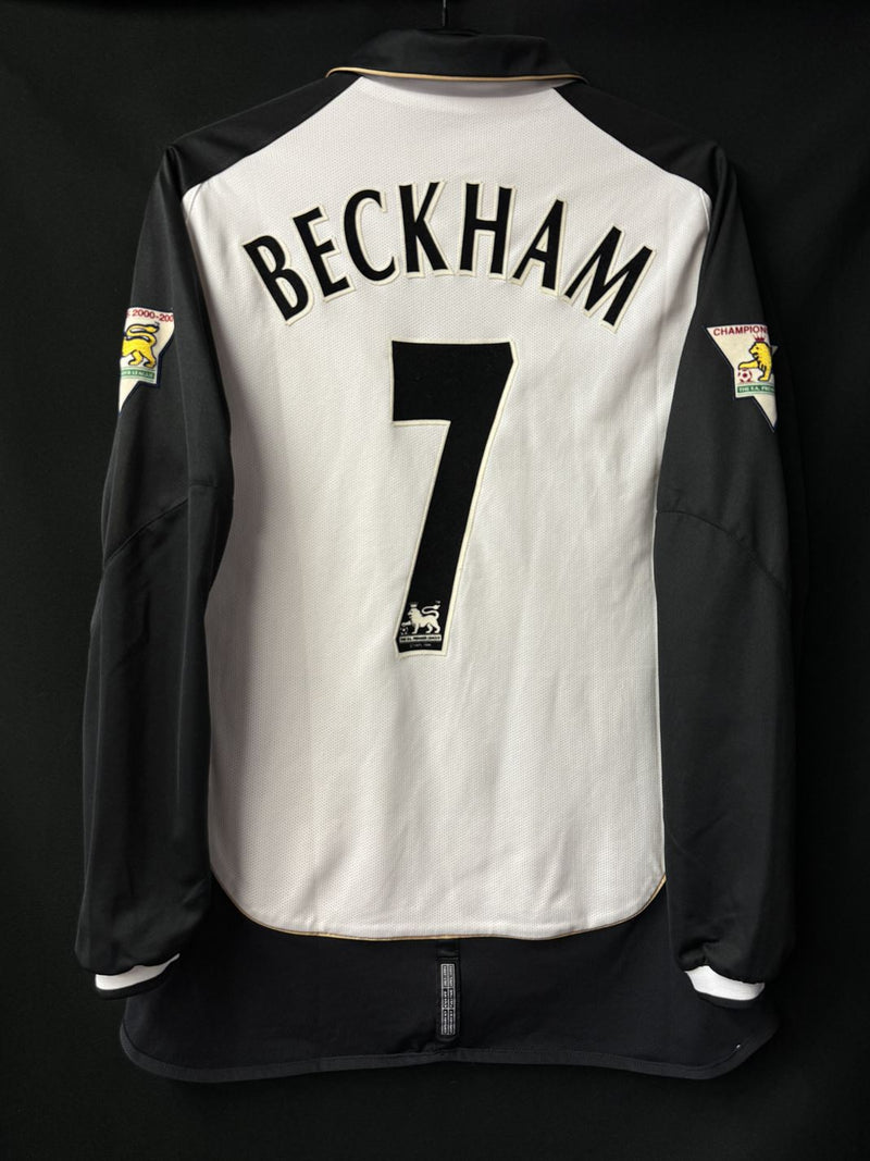 【2001/02】マンチェスター・ユナイテッド（A/3rd）/ CONDITION：A- / SIZE：L / #7 / BECKHAM / プレミア優勝パッチ