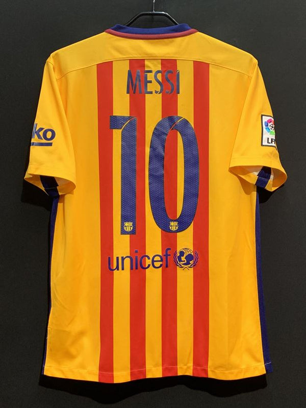 【2015/16】バルセロナ（A）/ CONDITION：B / SIZE：M / #10 / MESSI