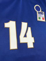 【1996】イタリア代表（H) / CONDITION：New / SIZE：XXL / #14 / DEL PIERO / EUROパッチ / 選手用