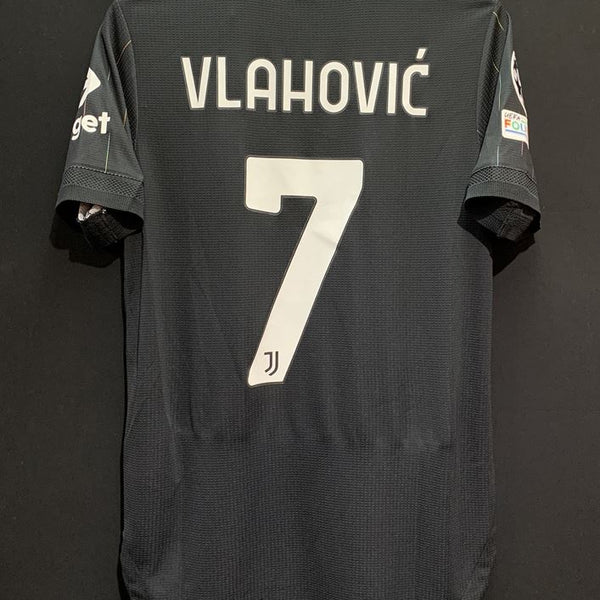 【2021/22】ユベントス（A）/ CONDITION：NEW / SIZE：S / #7 / VLAHOVIĆ / UCL仕様 / オーセンティック