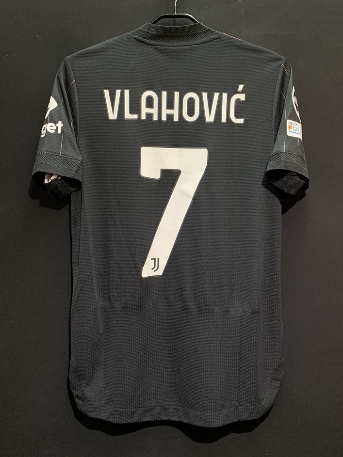 【2021/22】ユベントス（A）/ CONDITION：NEW / SIZE：S / #7 / VLAHOVIĆ / UCL仕様 / オーセンティック