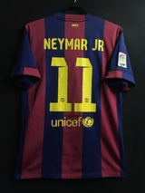 【2014/15】バルセロナ（H) / CONDITION：B+ / SIZE：M  / #11 / NEYMAR JR