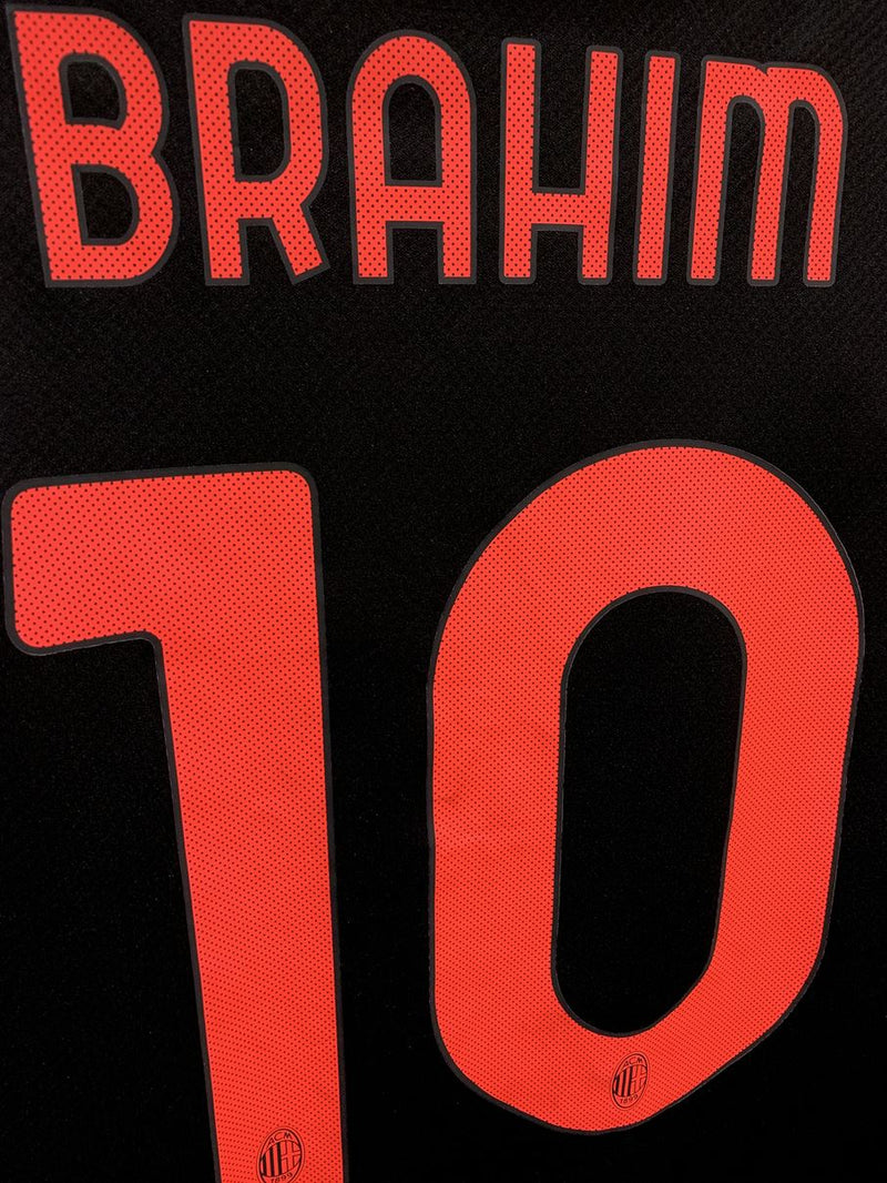 2021/22】ACミラン（3RD）/ CONDITION：NEW / SIZE：M / #10 / BRAHIM / セリエAパッチ –  Vintage Sports Football Store