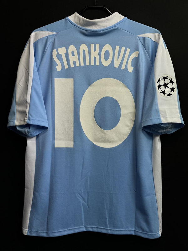 【2003/04】ラツィオ（CUP/Home）/ CONDITION：A / SIZE：XL / #10 / STANKOVIC / UCLパッチ / 選手用