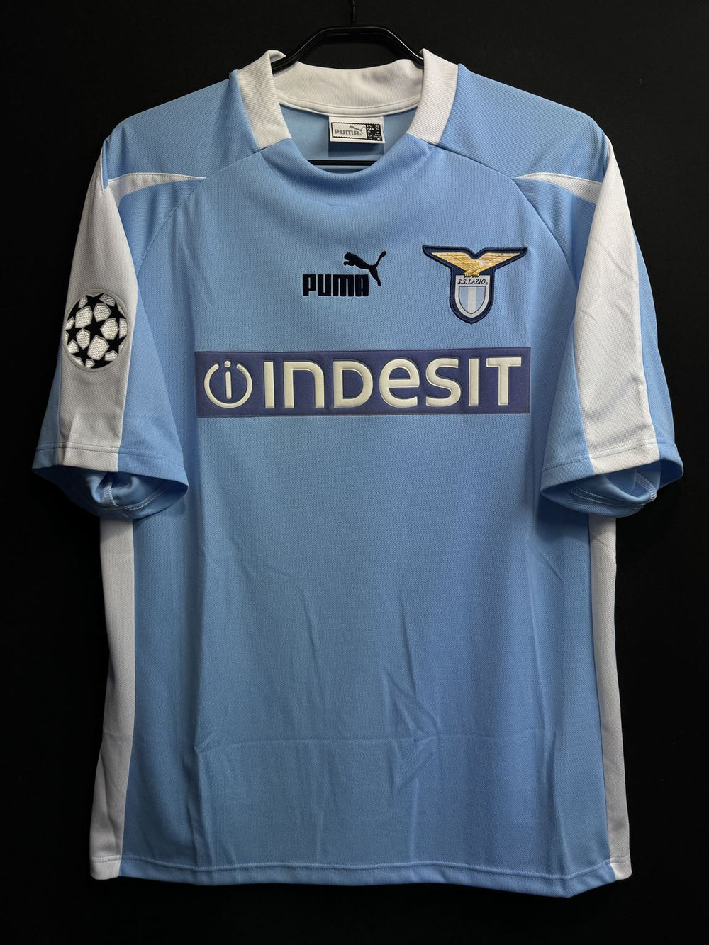 【2003/04】ラツィオ（CUP/Home）/ CONDITION：A / SIZE：XL / #10 / STANKOVIC / UCLパッチ /  選手用