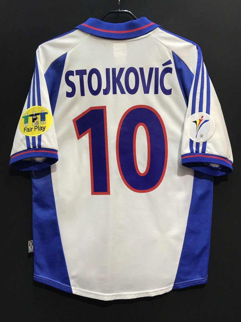 2000】ユーゴスラビア代表（A）/ CONDITION：A / SIZE：M / #10 / STOJKOVIĆ / EURO2000パ –  Vintage Sports Football Store