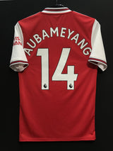 【2019/20】アーセナル（H）/ CONDITION：A / SIZE：XS / #14 / AUBAMEYANG