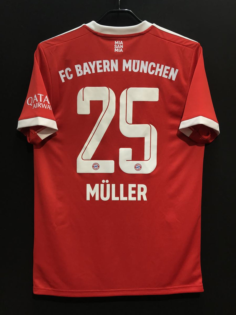 2022/23】バイエルン（H）/ CONDITION：A / SIZE：L（日本規格）/ #25 / MÜLLER – Vintage Sports  Football Store