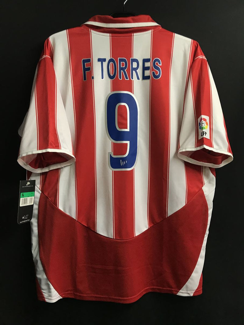 【2003/04】アトレティコ・マドリード（H）/ CONDITION：New / SIZE： XL / #9 / F.TORRES